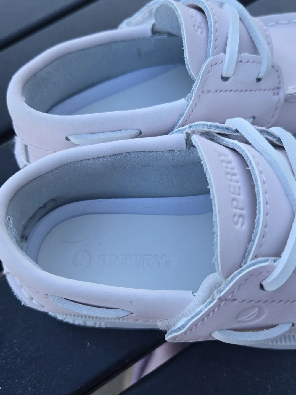 Sperry Little Kid Pink Top Sider Boat Shoes